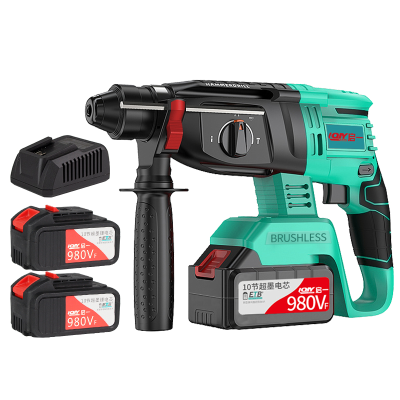 Industrial brushless charging Lithium battery electric tool Impact drill power hammer jack power hammer drills