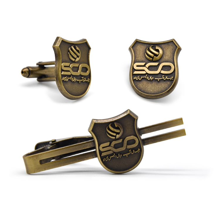 Customize made suit shirt metal cuffLinks tie clip,cufflinks tie bar tie pin sets for men