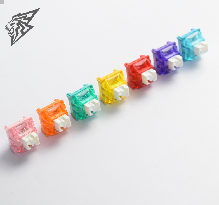 Механический переключатель клавиатуры AFLION RGB 3pin, гипер желтый, коричневый, черный, красный, белый, синий, зеленый