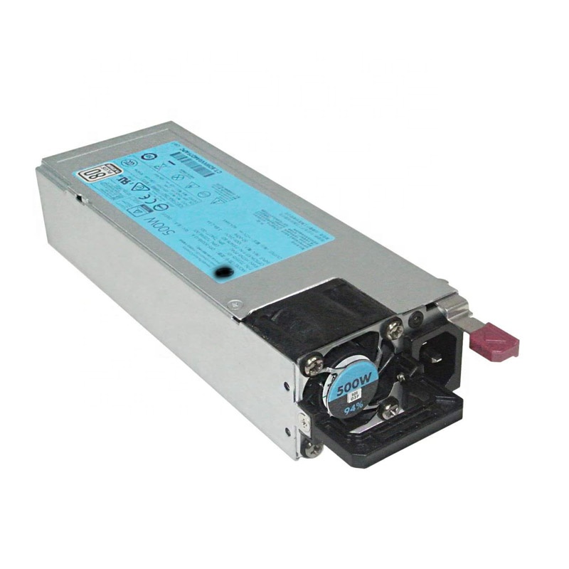 Блок питания с гибким слотом 500 Вт для HP Proliant DL360 DL380 Gen9 G9 Platinum PSU 720478-B21 754377-001 723595-101