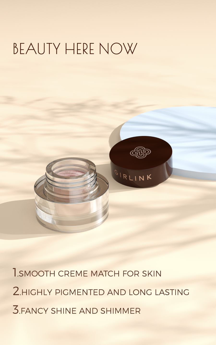 eyeshadow wholesaler silky and high quality single cream eyeshadow