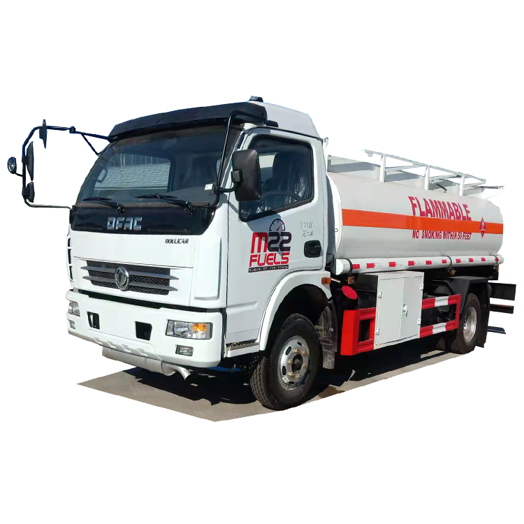 6000L Dongfeng 4*2 реактивная заправка дизельного топлива танкер-цистерна