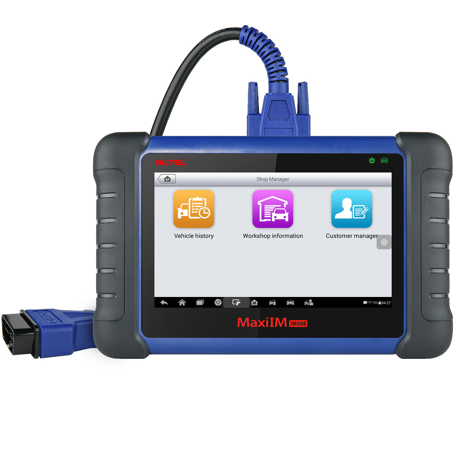 2020 Autel MaxiIM IM508 OBD2 автомобильный диагностический инструмент IMMO ключевой программатор