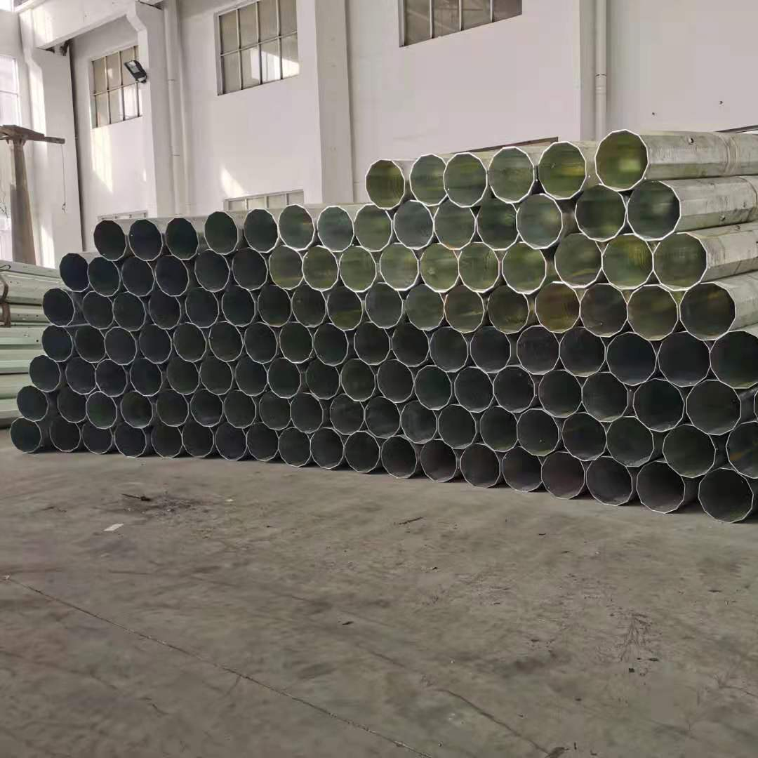 Новый дизайн, оцинкованный декоративный стальной уличный фонарь с порошковым покрытием, цена 6 м