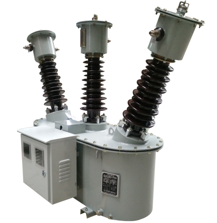 10kv 35kv трехфазный высоковольтный масляные стержень для измеренной мощности коробка комбинированный трансформатор