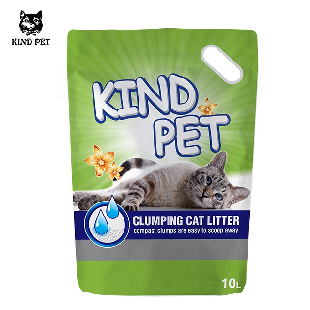 Комков розы кошачий наполнитель Pasir Kucing Bentonite Factory