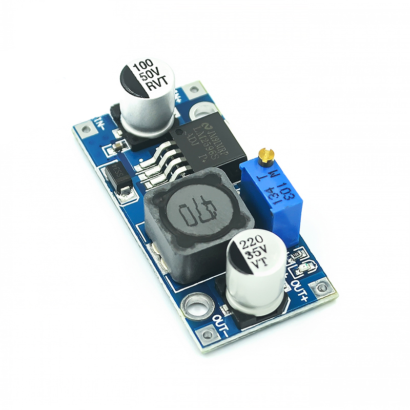 DC-DC step-down power supply module LM2596 adjustable step-down module 24V to 12V 5V 3V output current 3A