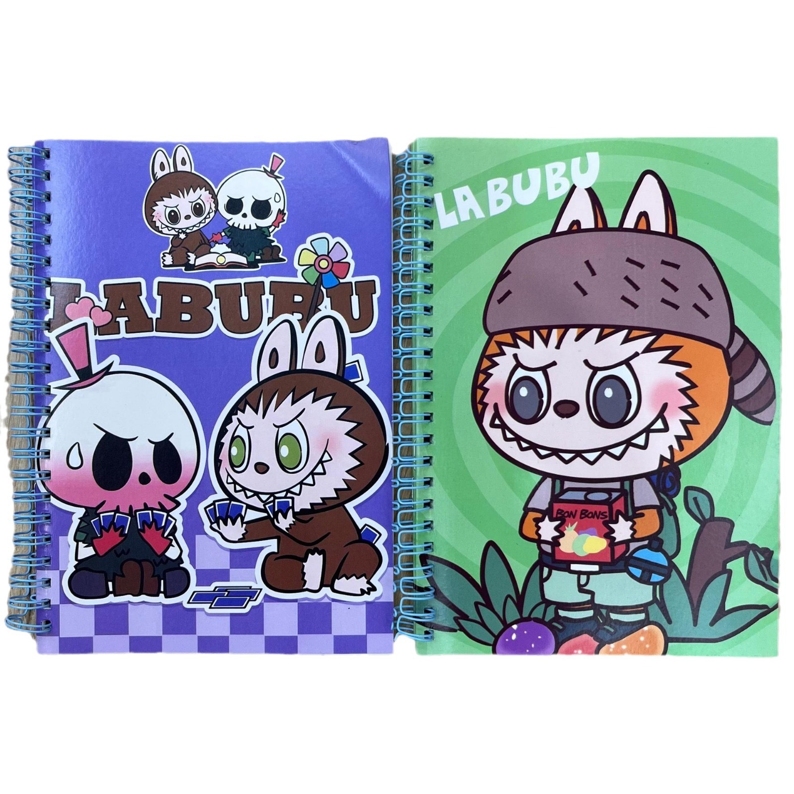 Yubon 2024 Trending Products Labubu Notebooks A5 Coil Notebook Promotional Gifts Back to School Students Stationery Supplies