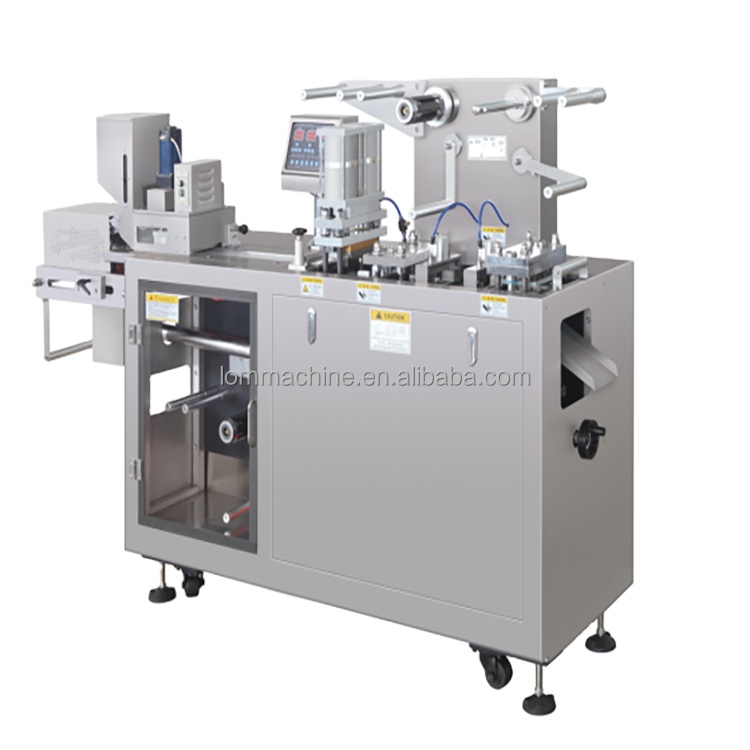 Automatic blister packing machine aluminum-plastic tablets and capsules blister packaging machine