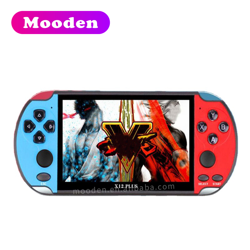X7 64 bit 5.1 inch Portable Retro Video Game Console Handheld Game Player for psp