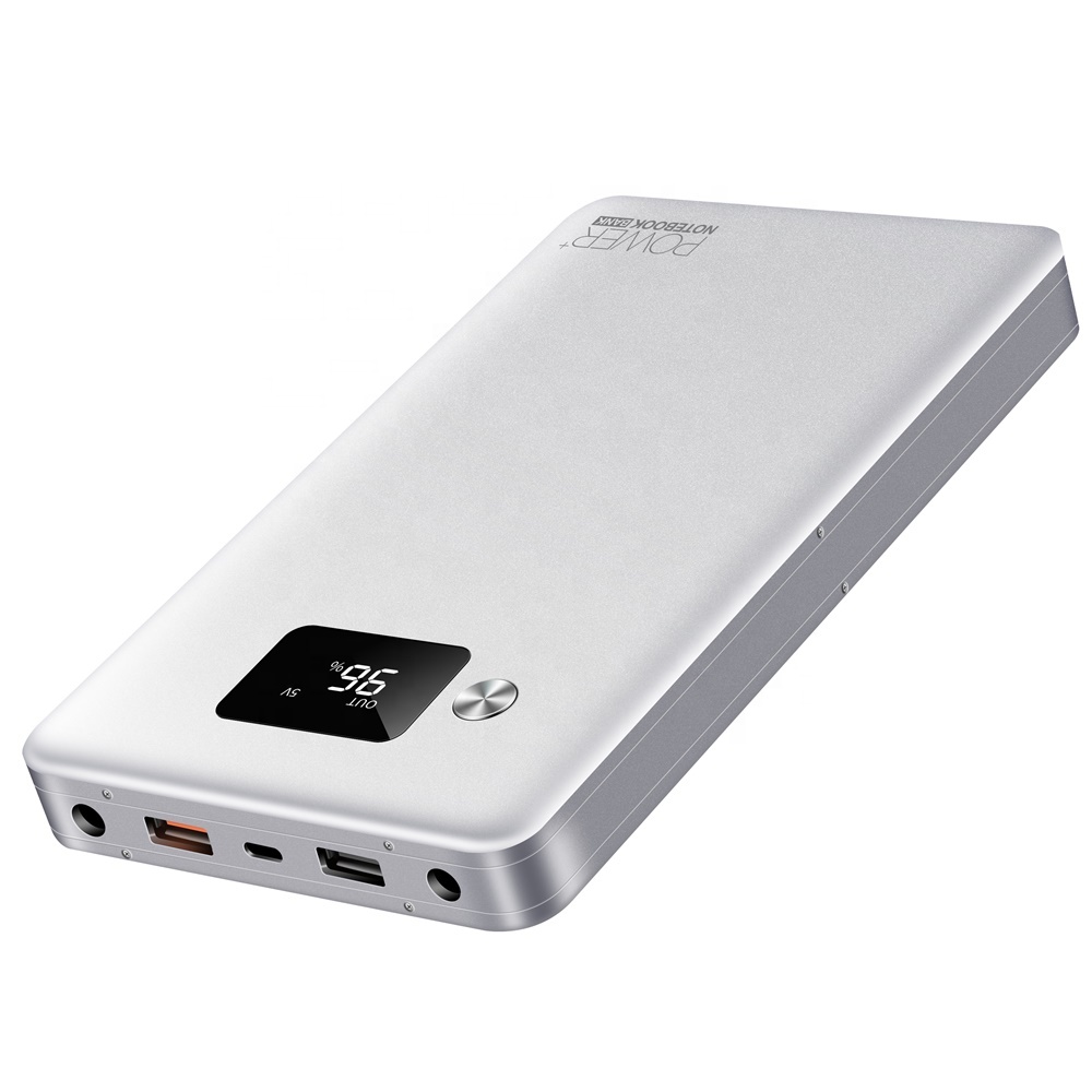 2020 алюминиевый powerbank DC 5V 9V 12V 16V 20V 24V PD зарядка 50000mAh Портативный внешний аккумулятор для маршрутизатора