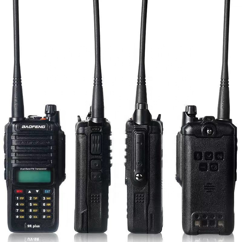 2021 Baofeng UV-9Rplus Водонепроницаемая рация CB радио высокой мощности VHF UHF Двухдиапазонная ручная двухсторонняя рация 10 км дальность