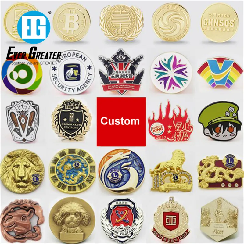 Badge For Bags Custom Cartoon Enamel Metal Pin Badges For Clothes/Bag