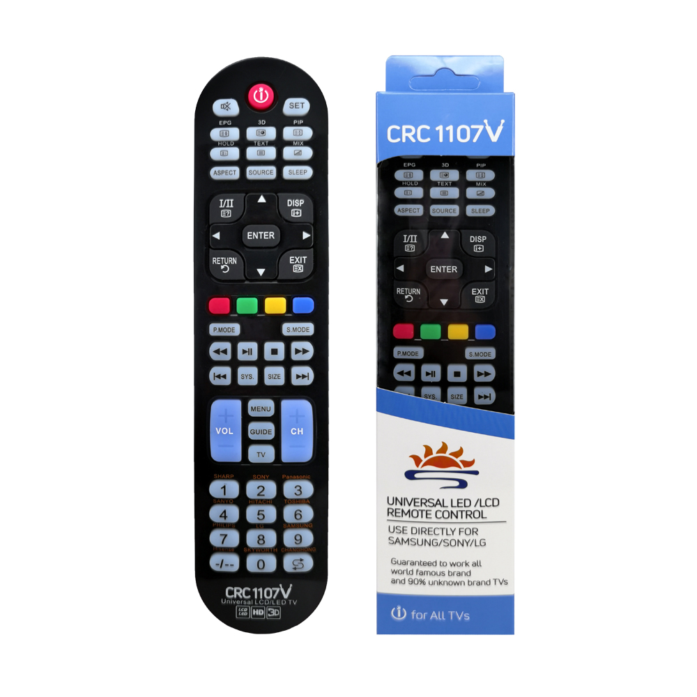 Универсальный пульт дистанционного управления SYSTO CRC1107V LCD/LED tv Все в одном пульт дистанционного управления smart tv