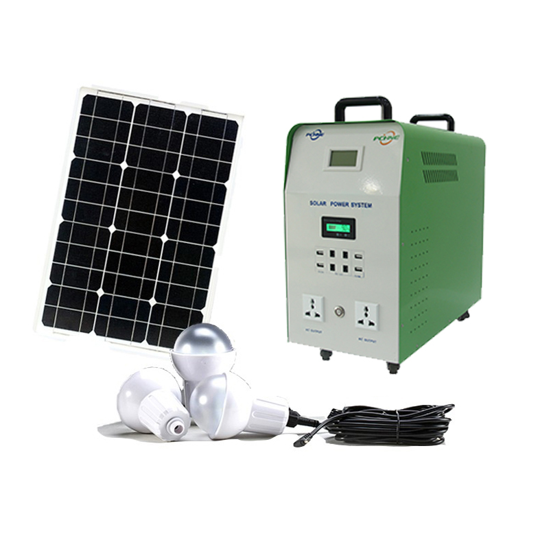 PCHEN Factory Off grid Простая установка хорошая солнечная энергетическая система Home 1 кВт Солнечная система