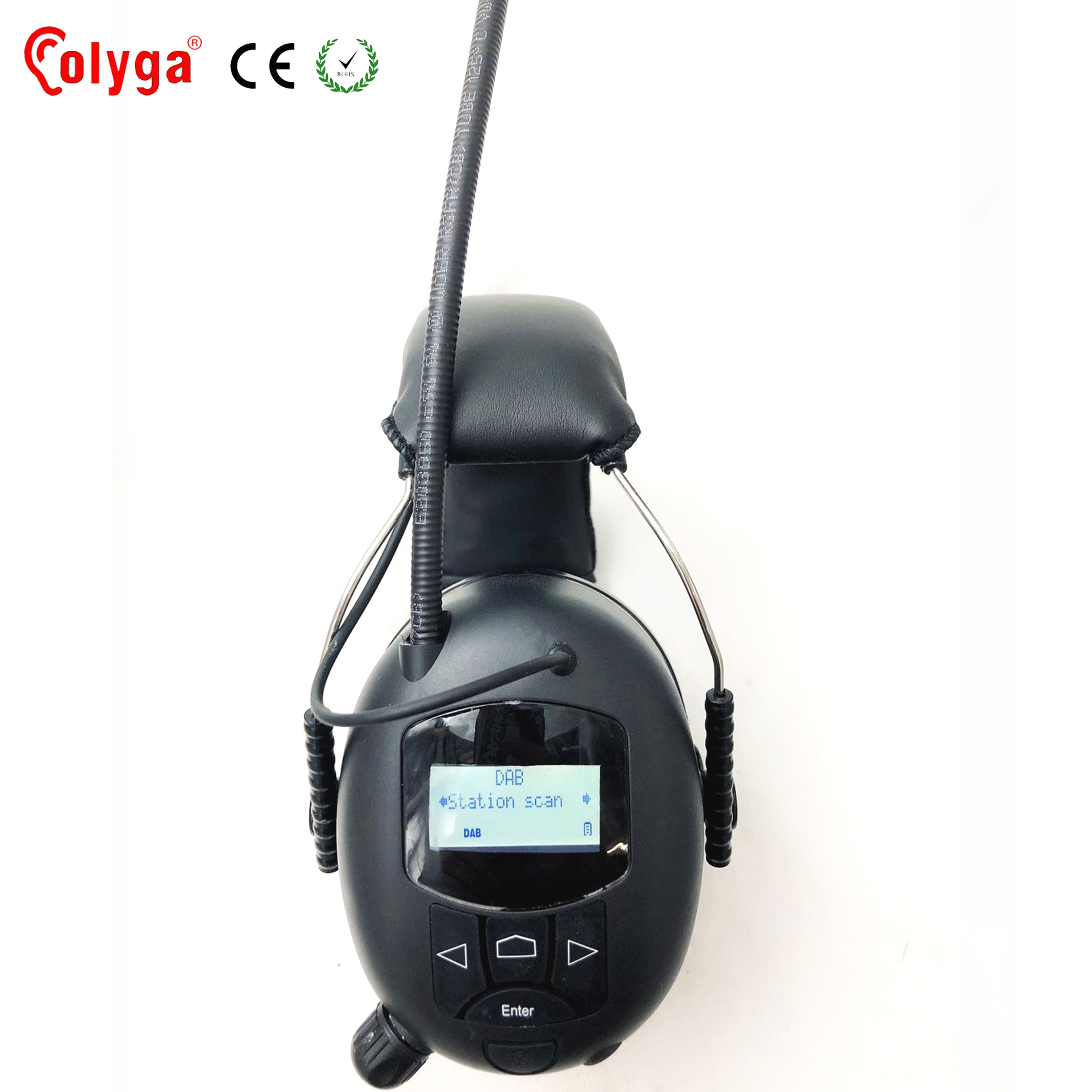 Электронные Наушники с FM/DAB + Радио и Bluetooth
