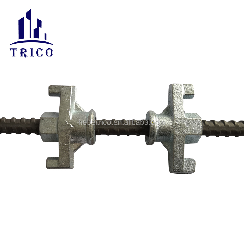Building Material High Tensile 180Kn Formwork Steel Tie Rod Tie Bar System and Formwork Accessories
