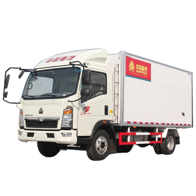 HOWO cool truck ice cream truck howo refrigerated truck for sale