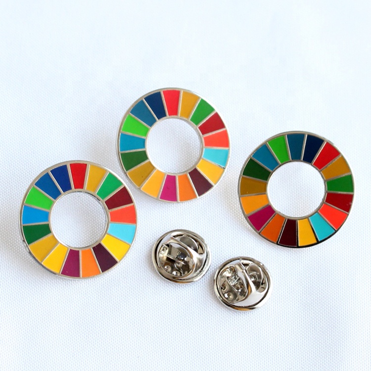 Оптовый магазин, булавки для лацканов SDG UN, цели устойчивости ООН