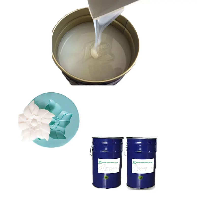 free sample clear color liquid rtv2 silicone rubber for making jewelry and polyurethane resin mold