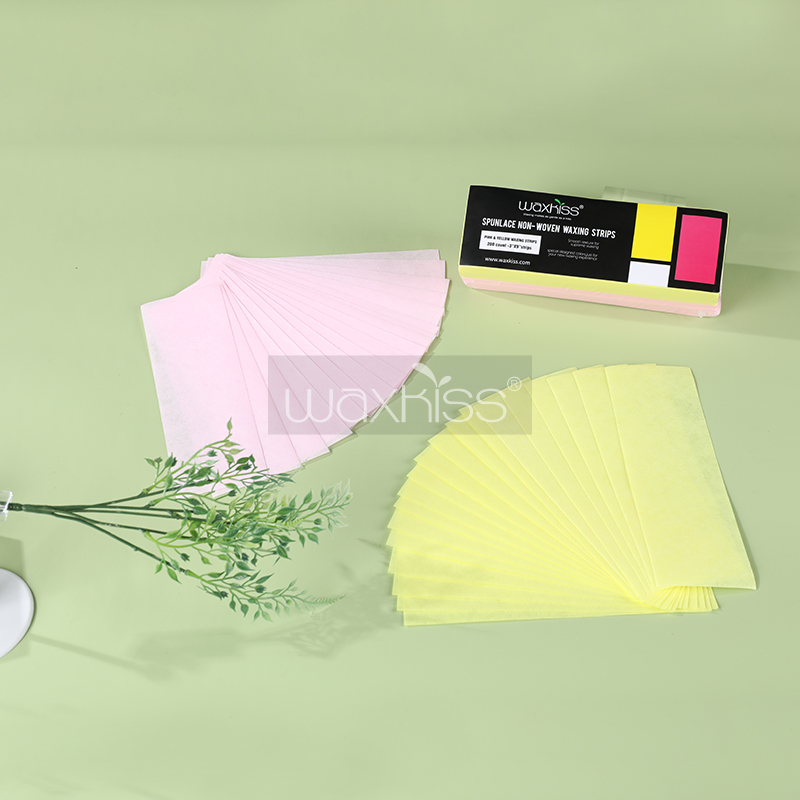 Waxkiss Depilatory wax strips/spunlace remove hair stirps/rolls