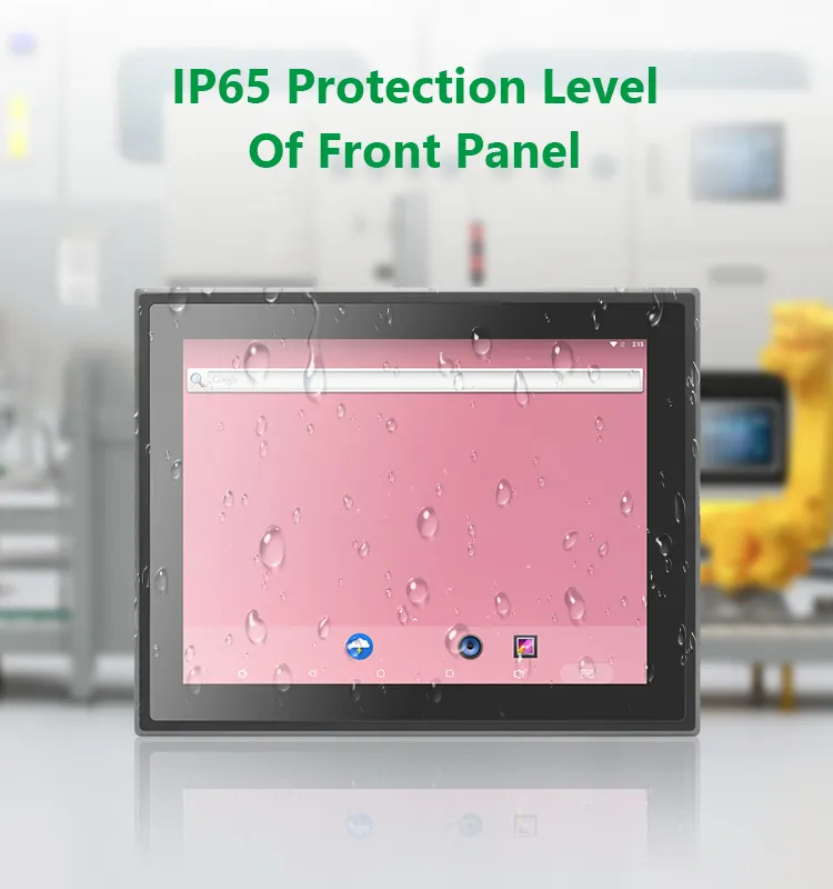 15 Inch Android OS Ip65 Waterproof Embedded Fanless Industrial Capacitive Touch Screen Panel Pc Computer