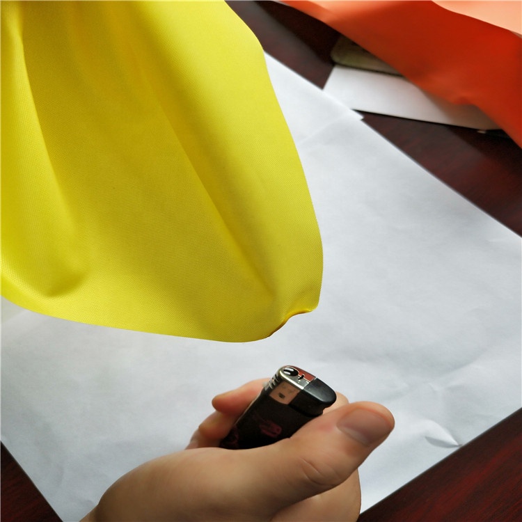 Flame retardant fireproof fire resistant poly oxford fabric for tent workwear