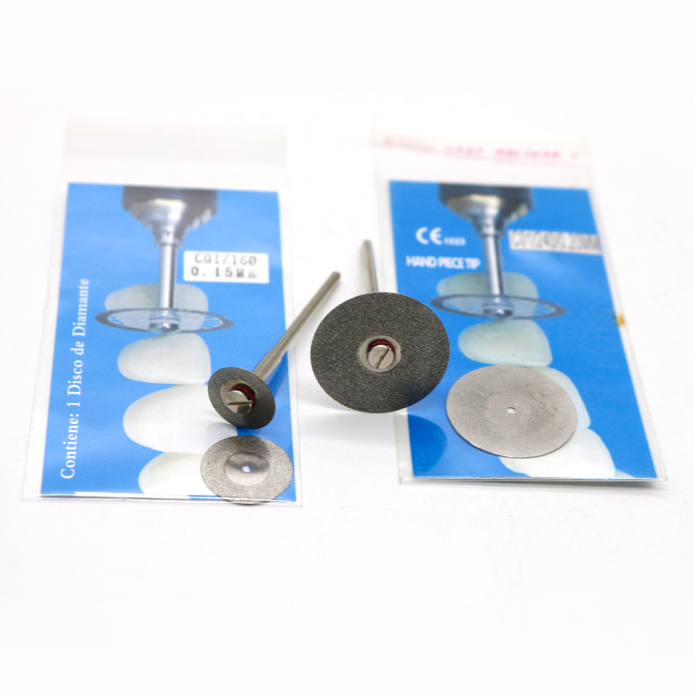 Assorted Dental Lab Diamond Disc Double Side Grit Cutting Disk Tool