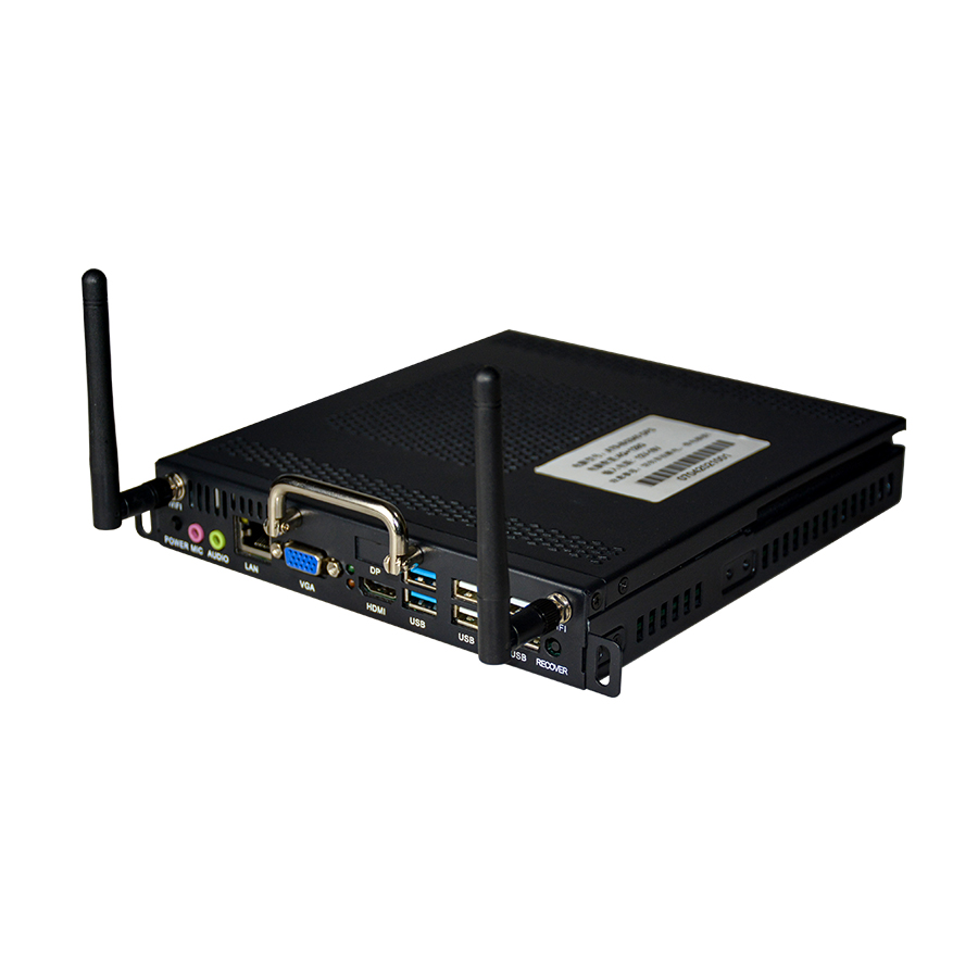 Индивидуальный 4k дисплей OPS Mini PC Core i3 i5 i7, промышленный компьютер для офиса, школы, белая доска, память 4g и ssd 128g