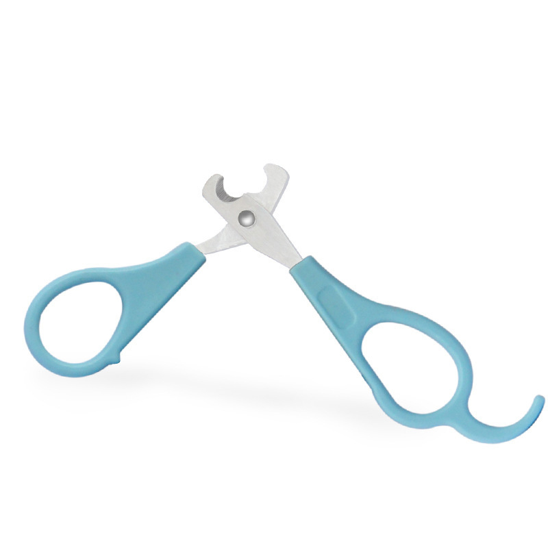 Easy To Clean Plastic And Metal Material Painless Cat Dog Nail Scissors Clipper For Pets