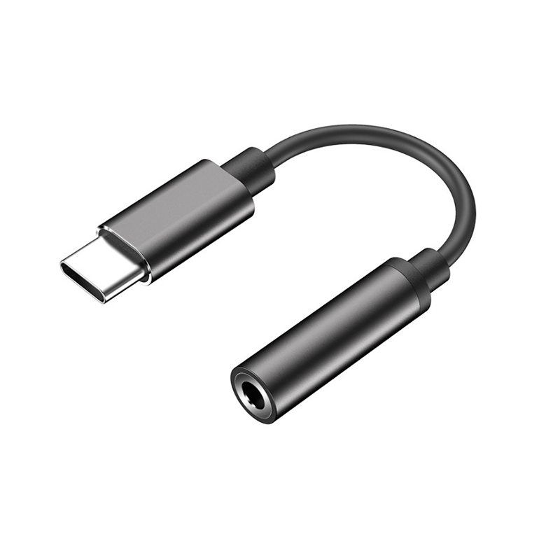 China manufacturer high end TPE digital type-c to 3.5mm audio& video adapter cable