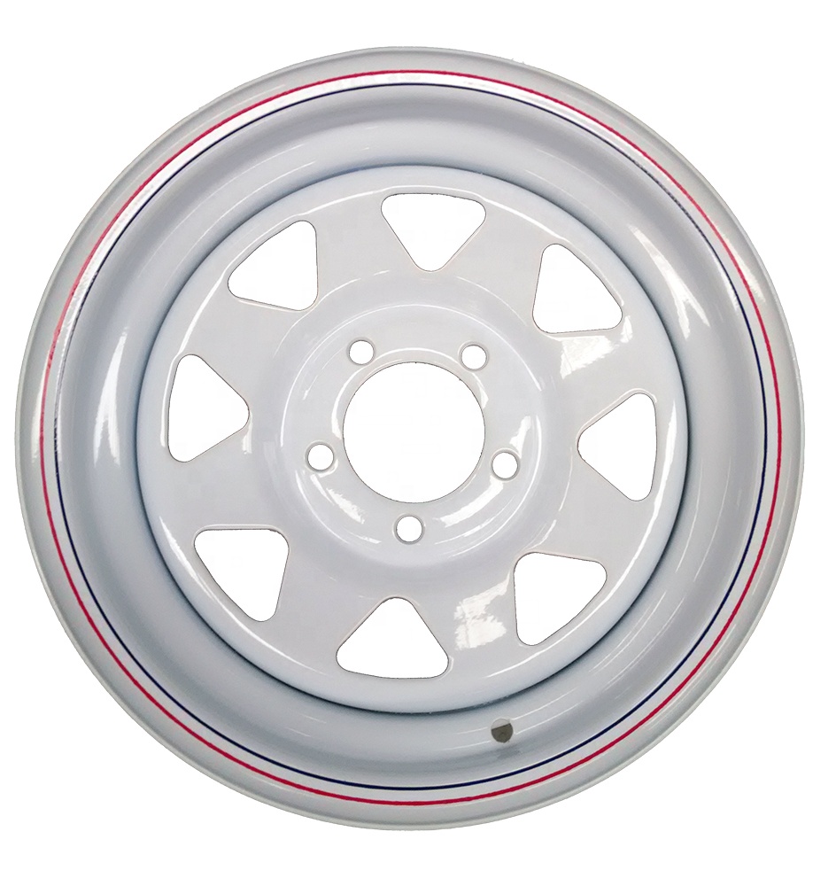 13 inch China Factory Wholesale Trailer Steel Wheel Rim 13x4 steel car wheel rim