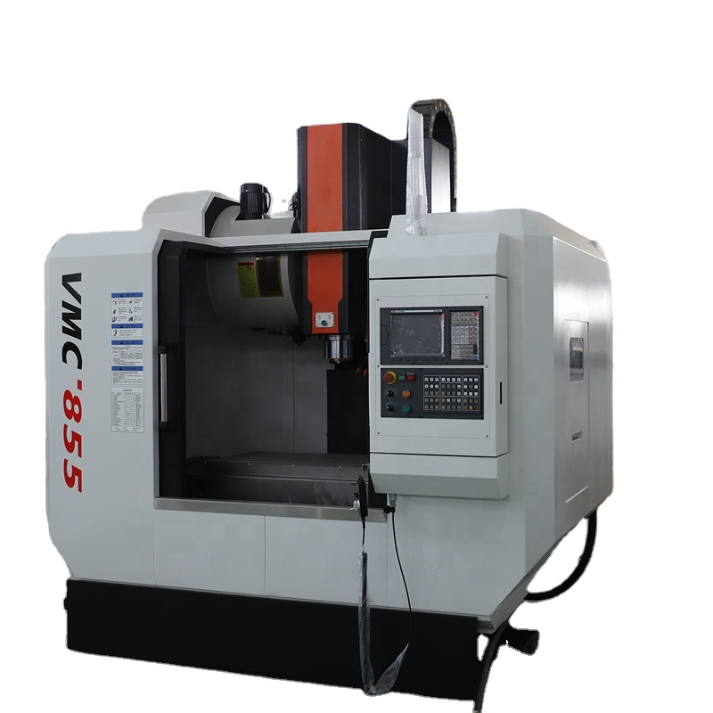 Китайский cnc фрезерный станок v855 vmc вертикальный 3 axis cnc обрабатывающий центр с ЧПУ