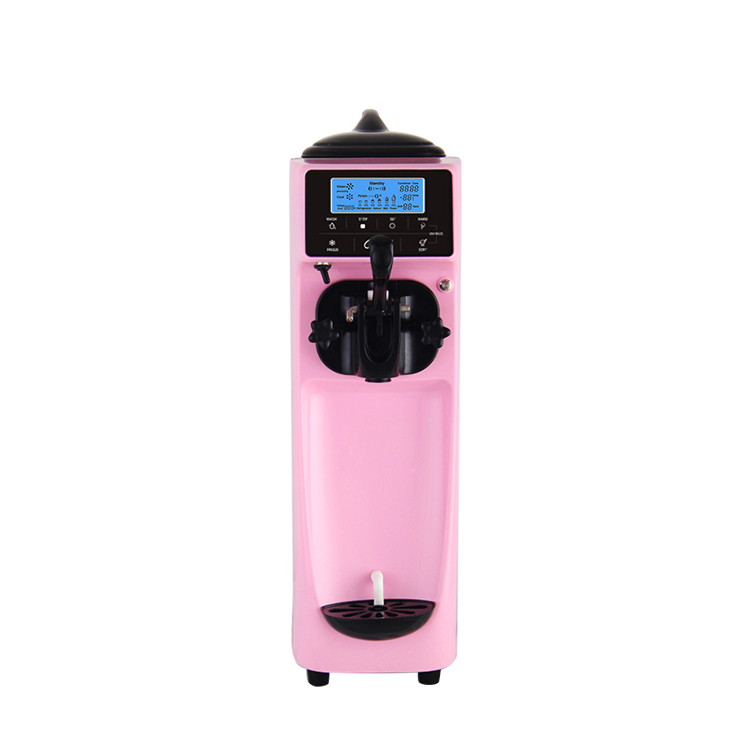 2021 Stainless Steel Big Capacity 6L 5 Inch Screen Small Body Ice Cream Machine Factory Direct Sale Ice Cream Machine