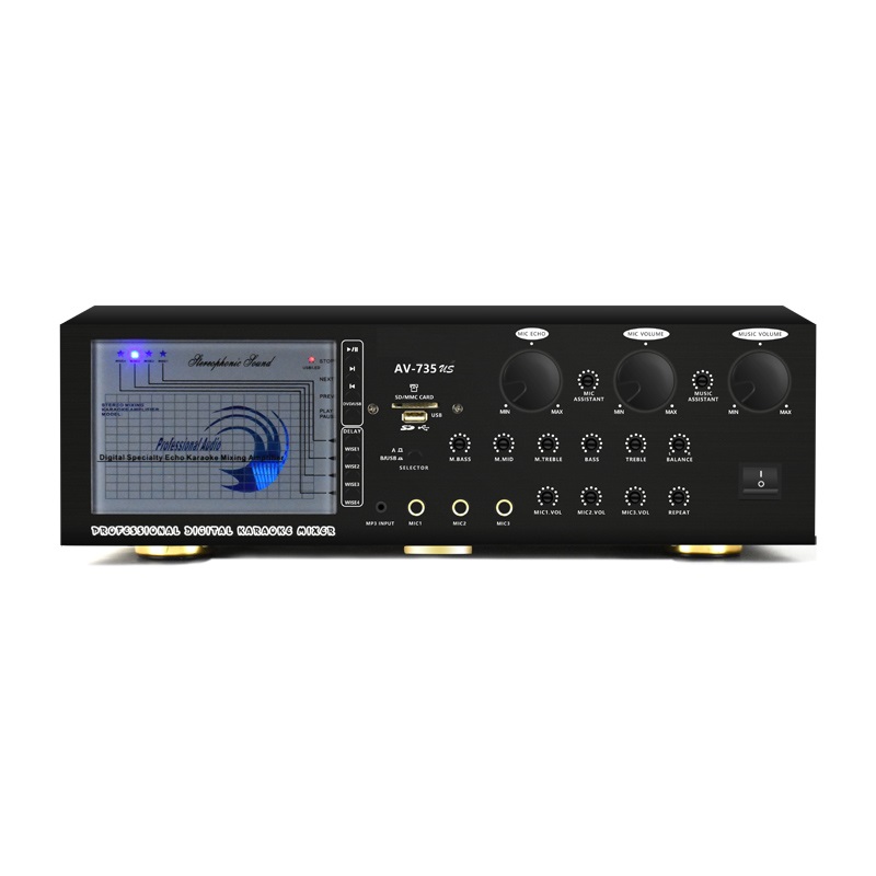 Филиппины SAKURA AV-735 с USB, память SD,AM тюнер, синий зуб аудио усилитель