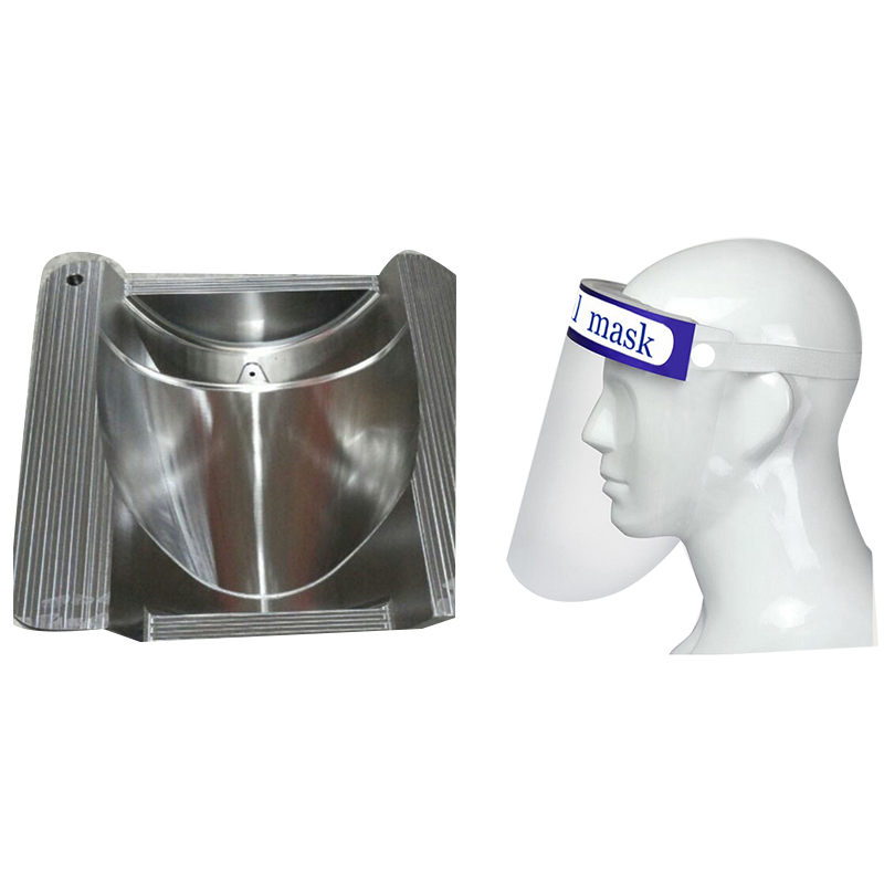 Low Price Custom Plastic Injection Mold plastic full face shield injection mould