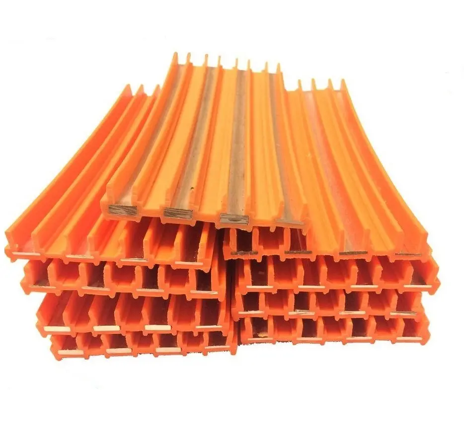 Travelling overhead crane insulated copper seamless busbar system conductor rails bus bar