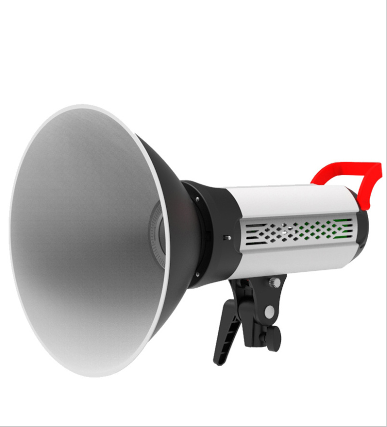 300W 5600K White Version Bowens Mount Led Continuous Video Light with Remote Control for Studio Photo Video Recording
