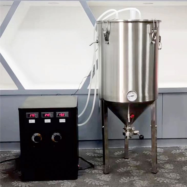 Agapebrew AGC-70 с 2 погружные насосы-гликоль охладитель-цифровой ферментации управления