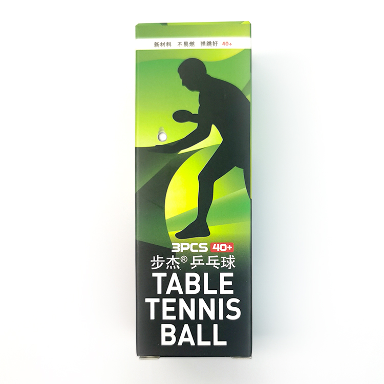 Factory supply professional Sports Advanced Training Table Tennis Balls with ABS Plastic Color White