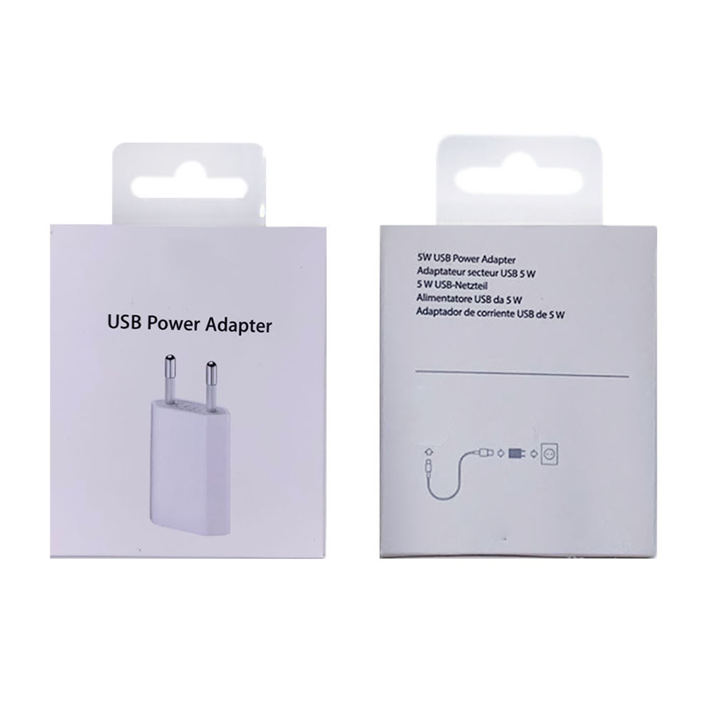 Free shipping High Quality Usb Wall Charger 5W Usb Power Adapter Fast Usb Travel Charger Adapter for Iphone With Retail Package