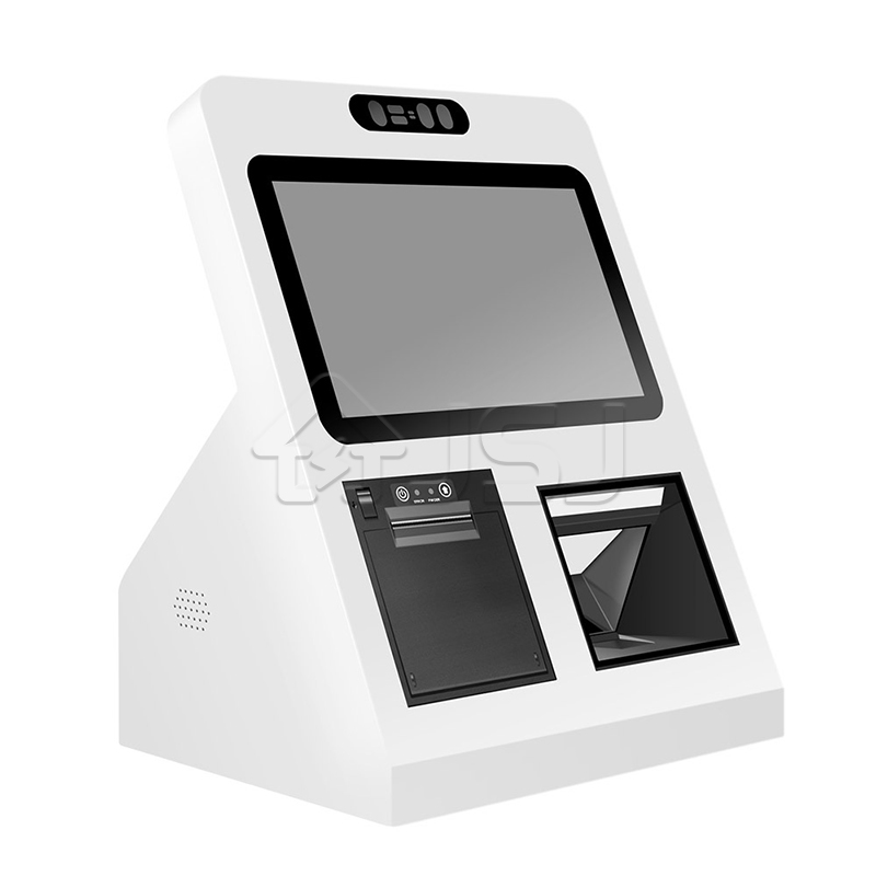 Горячая Распродажа, гостиничный емкостный сенсорный киоск для самообслуживания оплаты JSJ83, все в одном сенсорном терминале, киоск для самостоятельного заказа