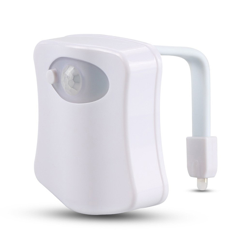 2021 New Design New Arrival Model 8 Mixed Colors Motion Sensor LED Toilet Bowl Night Light