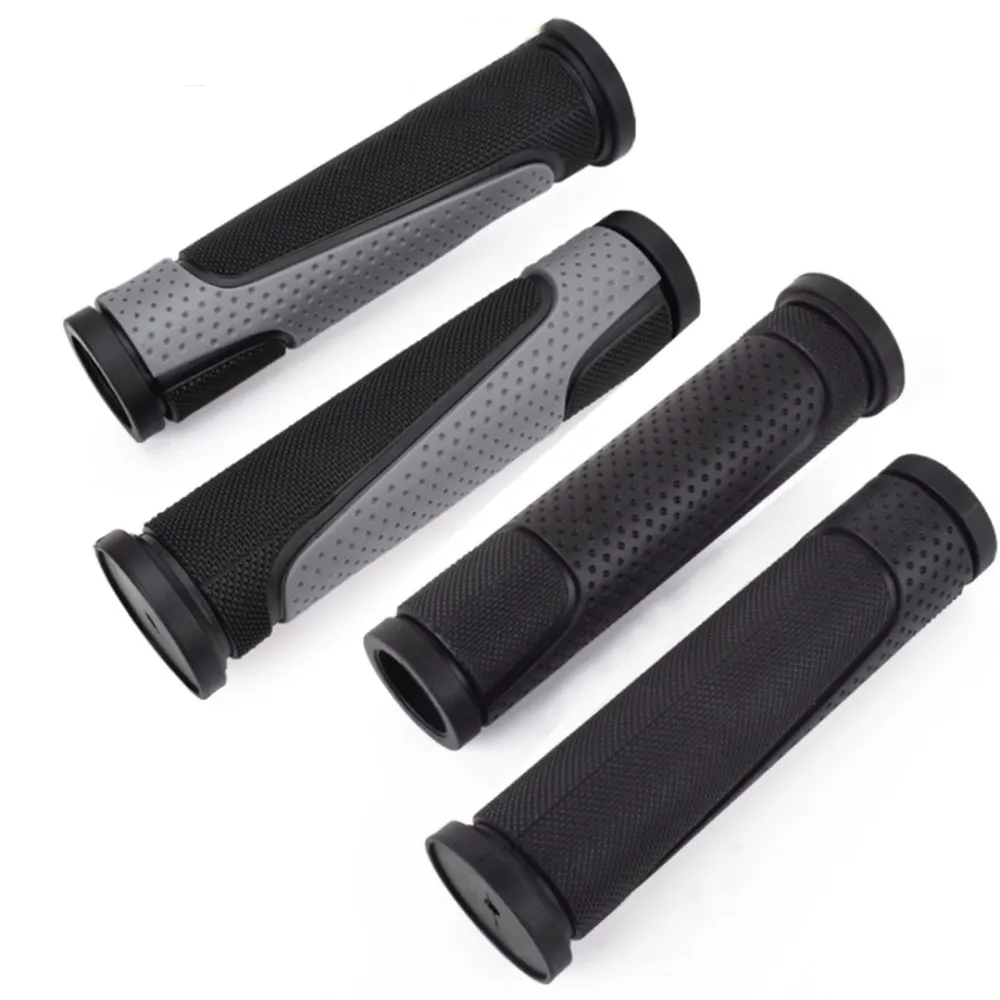 2 PCS  Good abrasion resistant rubber mountain bike grips for bicycle handle Grip Bicycle accessories High quality rubber grip