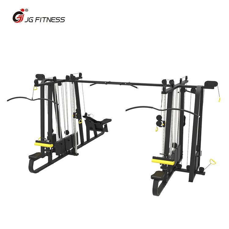 Powerful commercial Fitness Equipment Complete Gym Multi Station 8 station multi gym functional trainer cable jungle