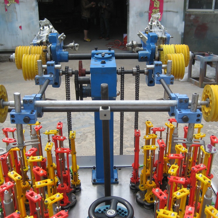 high speed cotton/pet/pp/nylon braided rope making machine