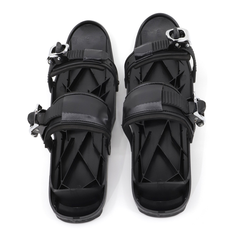 Factory direct sales the Short Skiboard Snowblades High Quality Adjustable Bindings Snowfeet Portable Skiing snowboard Shoes