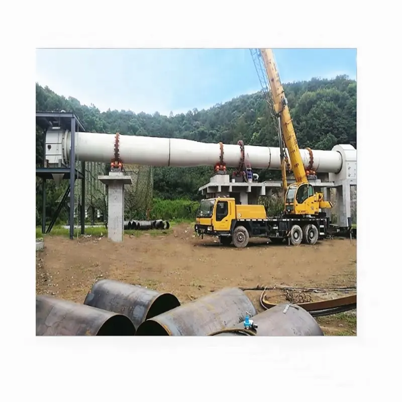 Factory Direct Supply High Temperature Limestone Production Plant Active Lime Rotary Kiln Production Line