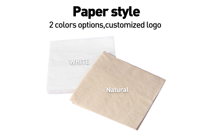 25*25 cm 33*33 cm Printed Money Customized Food High Quality Napkins Paper Tissue