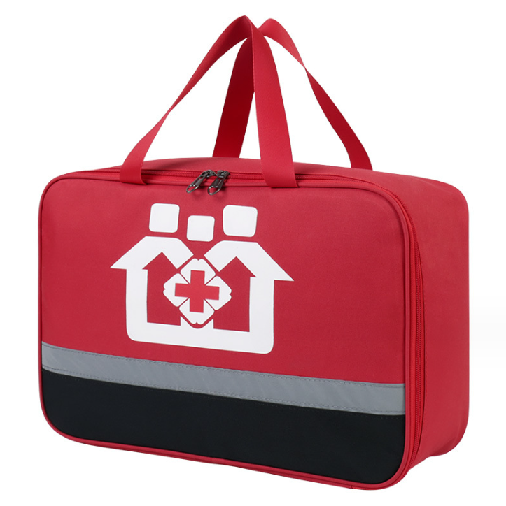 High Quality Customizable First Aid Pouch Medical Supplies Case Portable for Nurses Made Oxford Leather Travel Use Wholesale